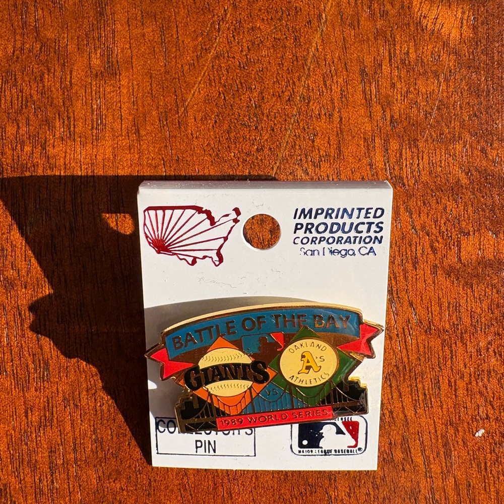 World Series Battle of Bay collector pin